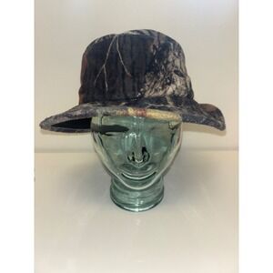 VTG Outdoors Camouflage Bucket Hat Hunting Trapper Sz‎ Med Tree bark Camo Hiking